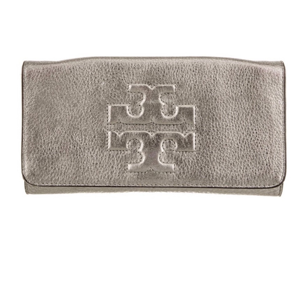 Tory Burch Metallic Clutch